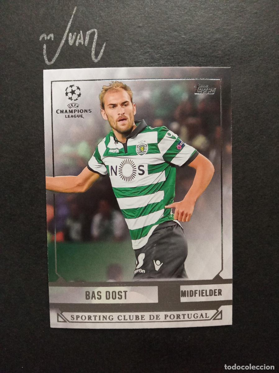 Cromos de f&uacute;tbol: N&ordm; 181 BAS DOST SPORTING CP NETHERLANDS ⚽ TOPPS &reg; SHOWCASE UCL UEFA CHAMPIONS 2016 2017 16 17