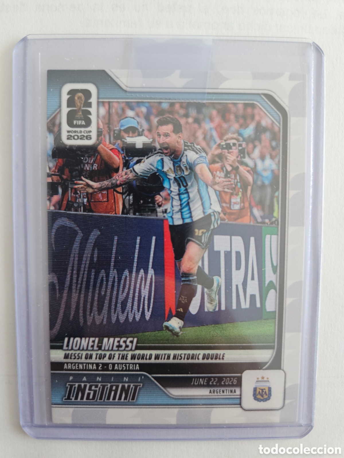 Cromos de f&uacute;tbol: PANINI INSTANT FIFA WORLD CUP 2026 N&ordm; 89 LIONEL MESSI (ARGENTINA)