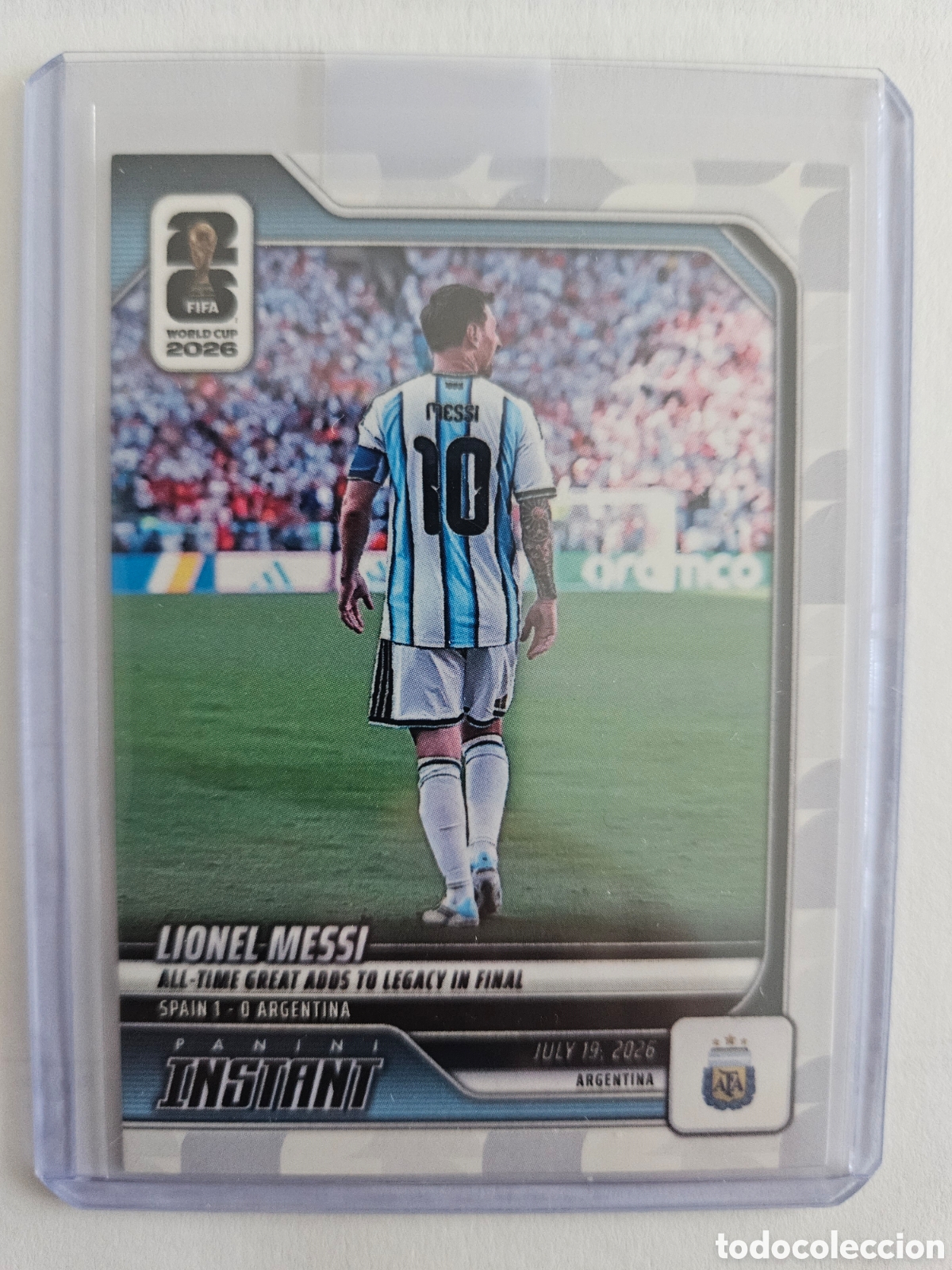 Cromos de f&uacute;tbol: PANINI INSTANT FIFA WORLD CUP 2026 N&ordm; 248 LIONEL MESSI (ARGENTINA)
