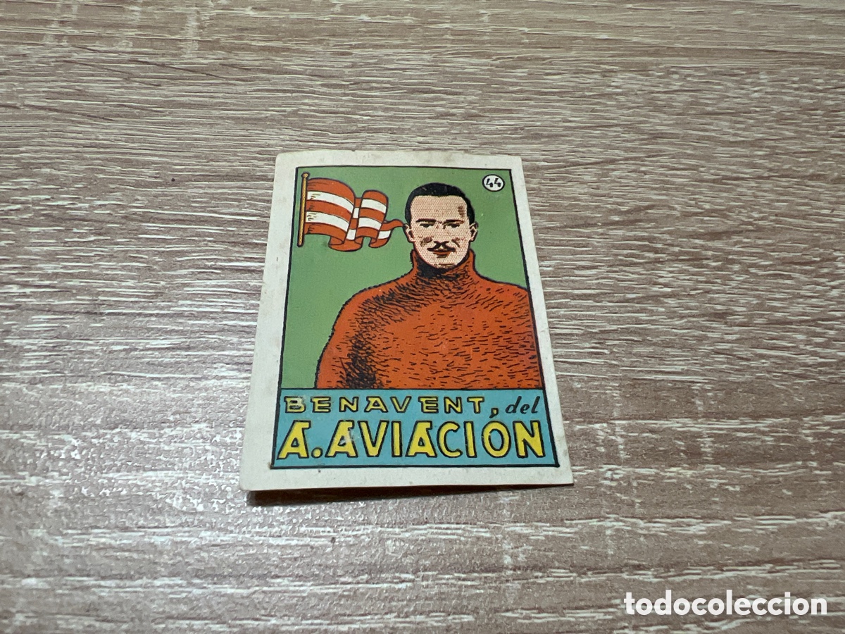 Cromos de Futebol: 1939 BENAVENT A.AVIACION N&ordm; 44 BRUGUERA