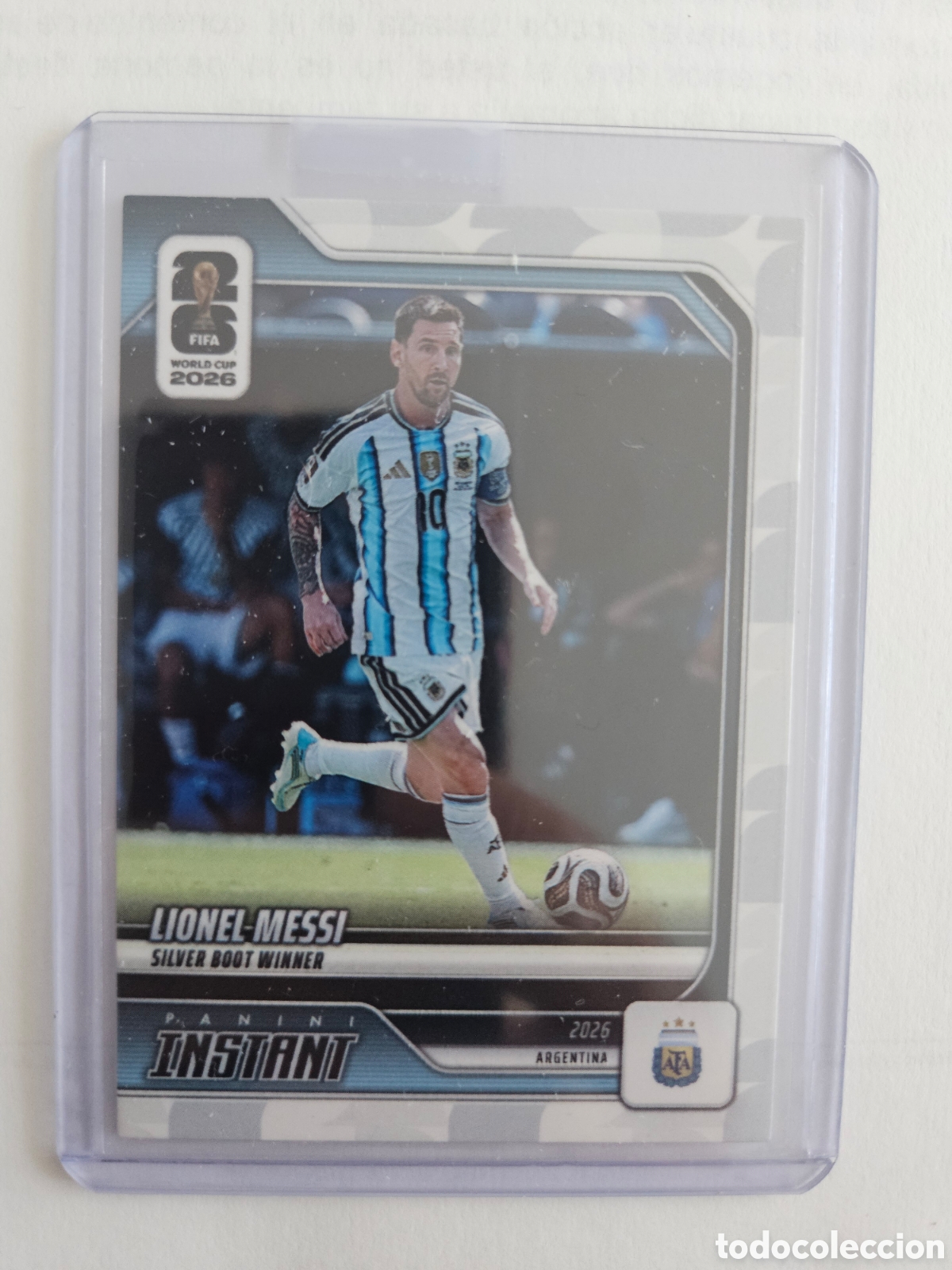 Cromos de f&uacute;tbol: PANINI INSTANT FIFA WORLD CUP 2026 N&ordm; 254 LIONEL MESSI (ARGENTINA)