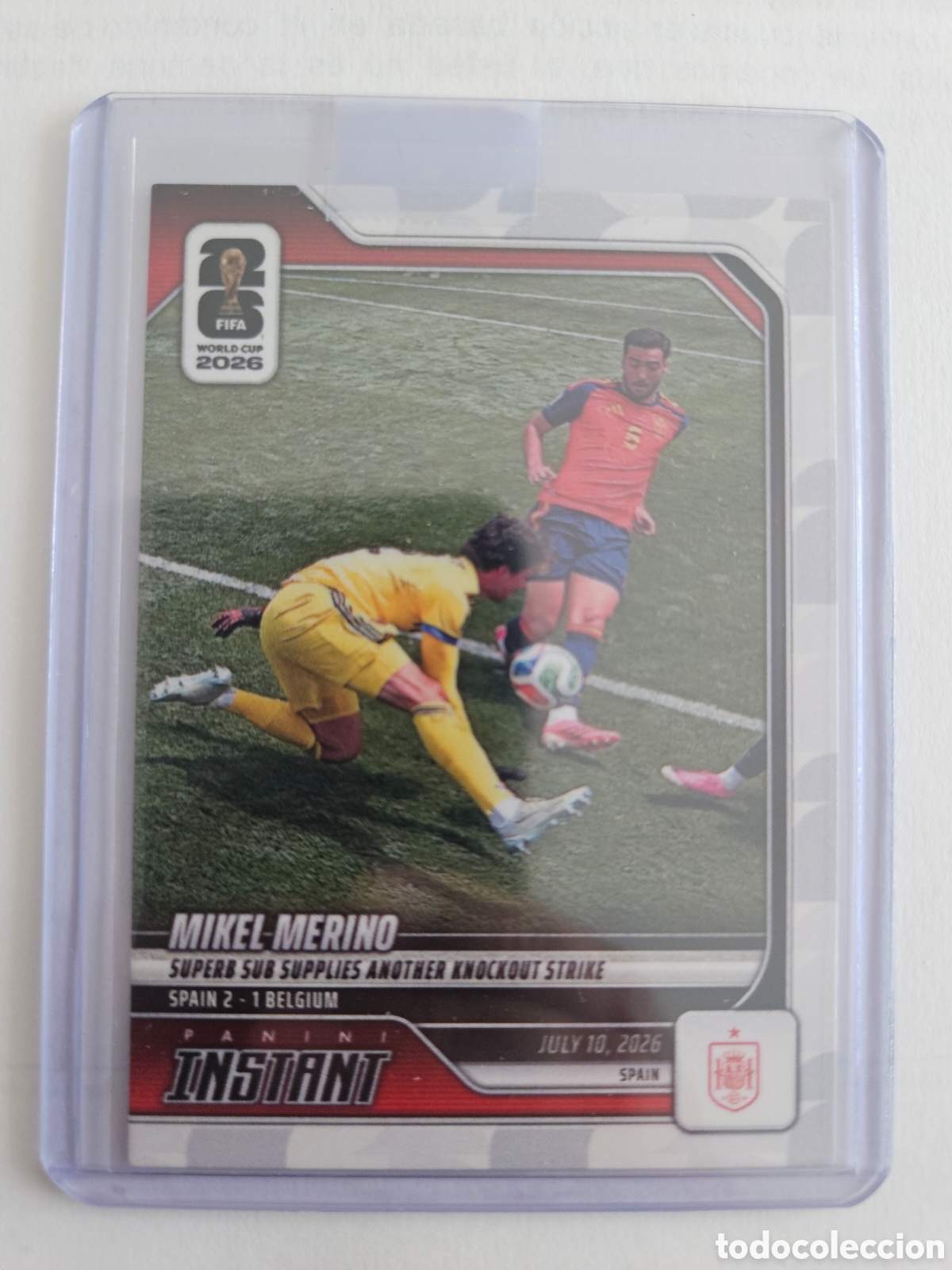 Cromos de f&uacute;tbol: PANINI INSTANT FIFA WORLD CUP 2026 N&ordm; 224 MERINO (ESPA&Ntilde;A)
