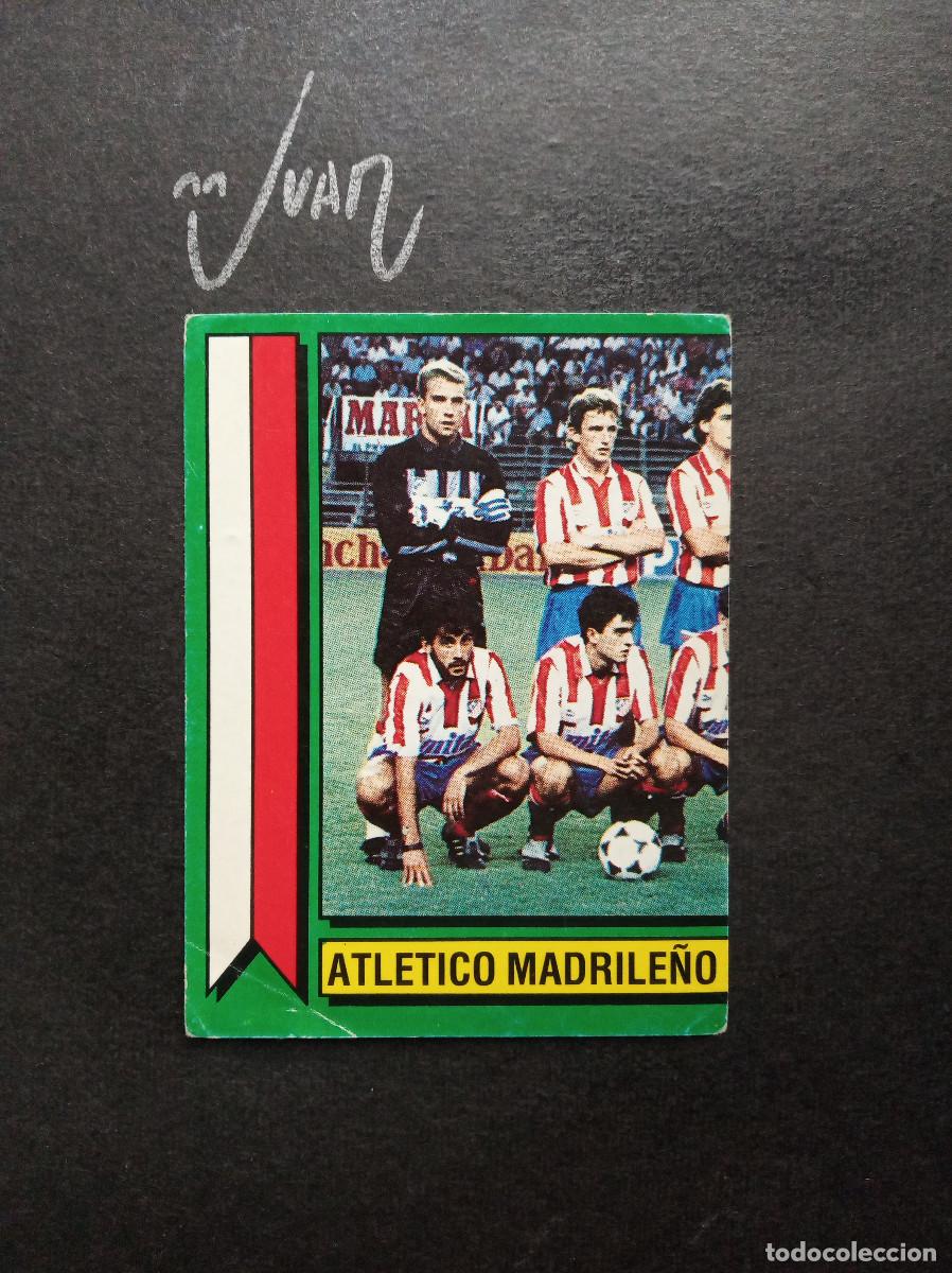 Cromos de Futebol: N&ordm; 361 PLANTILLA ATLETICO MADRILE&Ntilde;O ''B'' ⚽ PANINI &reg; 1989 1990 89 90 LIGA FUTBOL SIN PEGAR NUNCA