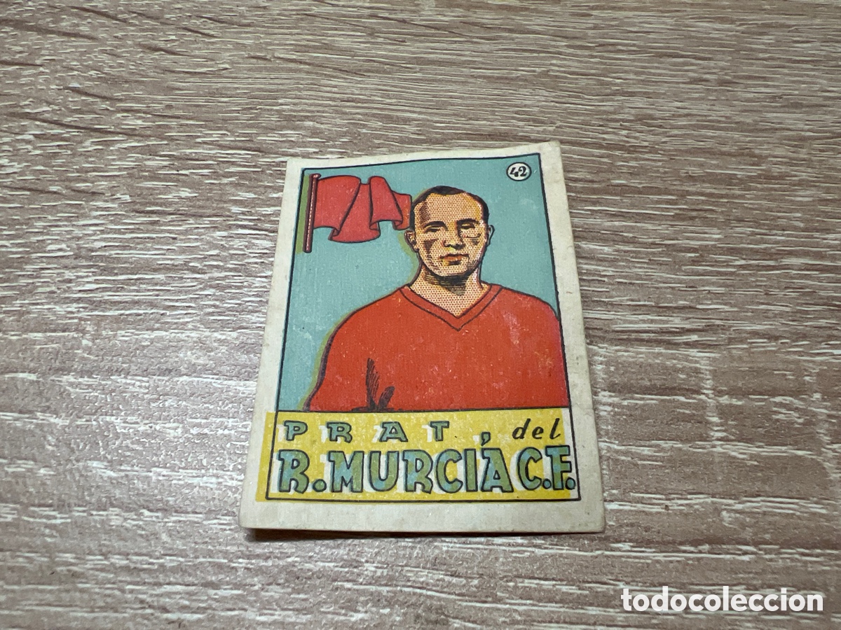 Cromos de Futebol: 1939 PRAT REAL MURCIA N&ordm; 42 BRUGUERA
