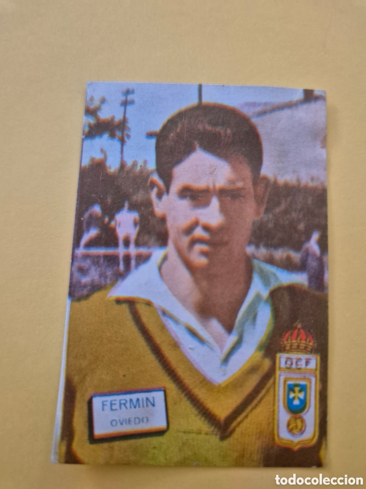 Football Stickers: FERMIN OVIEDO FHER DISGRA LIGA 1961 1962 61 62