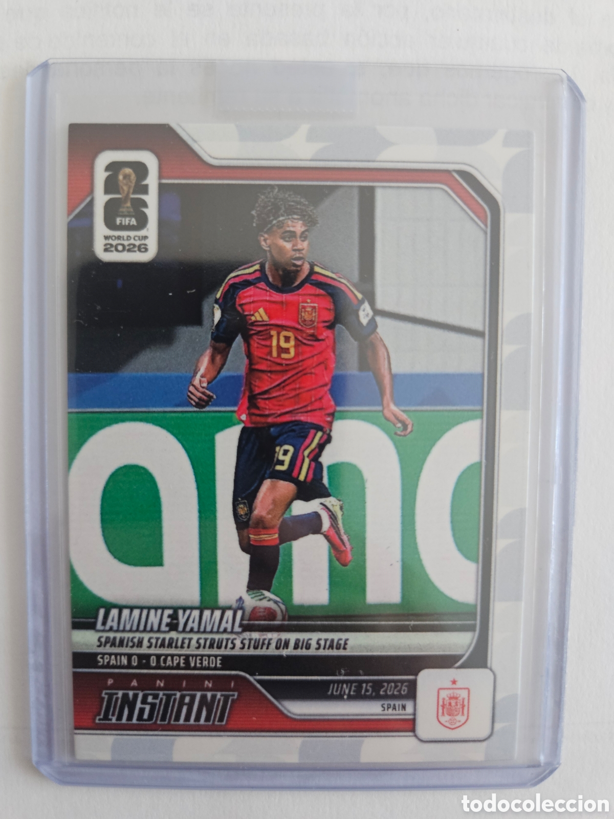 Cromos de f&uacute;tbol: LAMINE YAMAL 2026 PANINI INSTANT 30