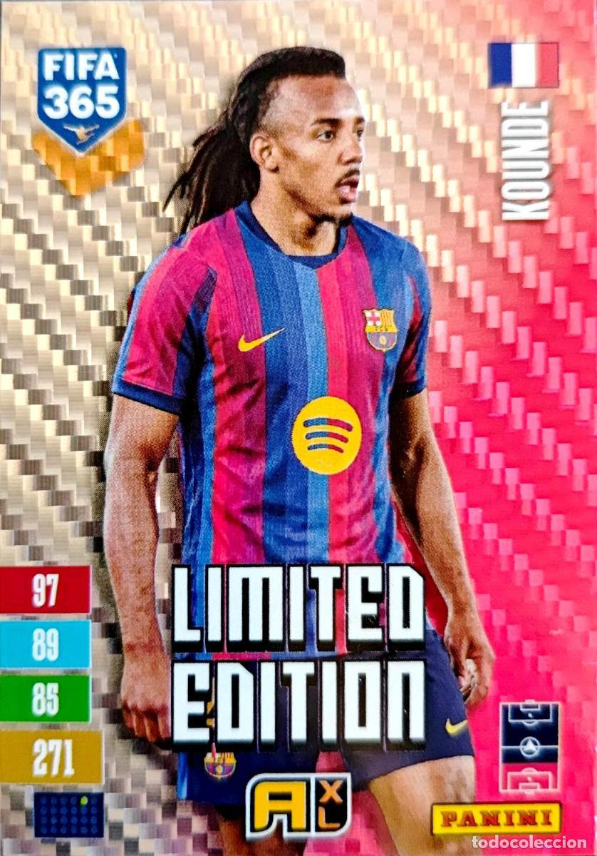 Cromos de f&uacute;tbol: Jules Kounde - FC Barcelona - LIMITED EDITION - PANINI FIFA 365 2026 2027
