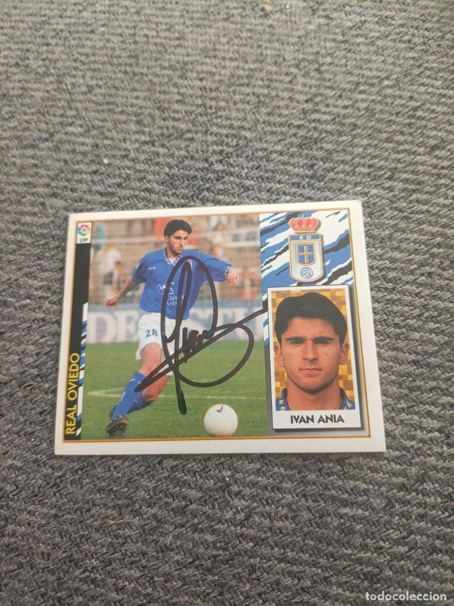 Cromos de f&uacute;tbol: Auto original de Iv&aacute;n Ania Oviedo - Foto 1