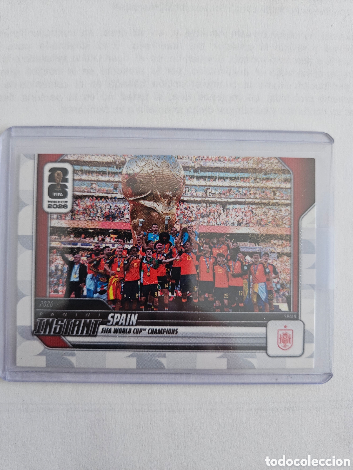 Cromos de f&uacute;tbol: PANINI INSTANT FIFA WORLD CUP 2026 LAMINE YAMAL 247 ESPA&Ntilde;A ARGENTINA COLECCI&Oacute;N MUNDIAL - ESP 13