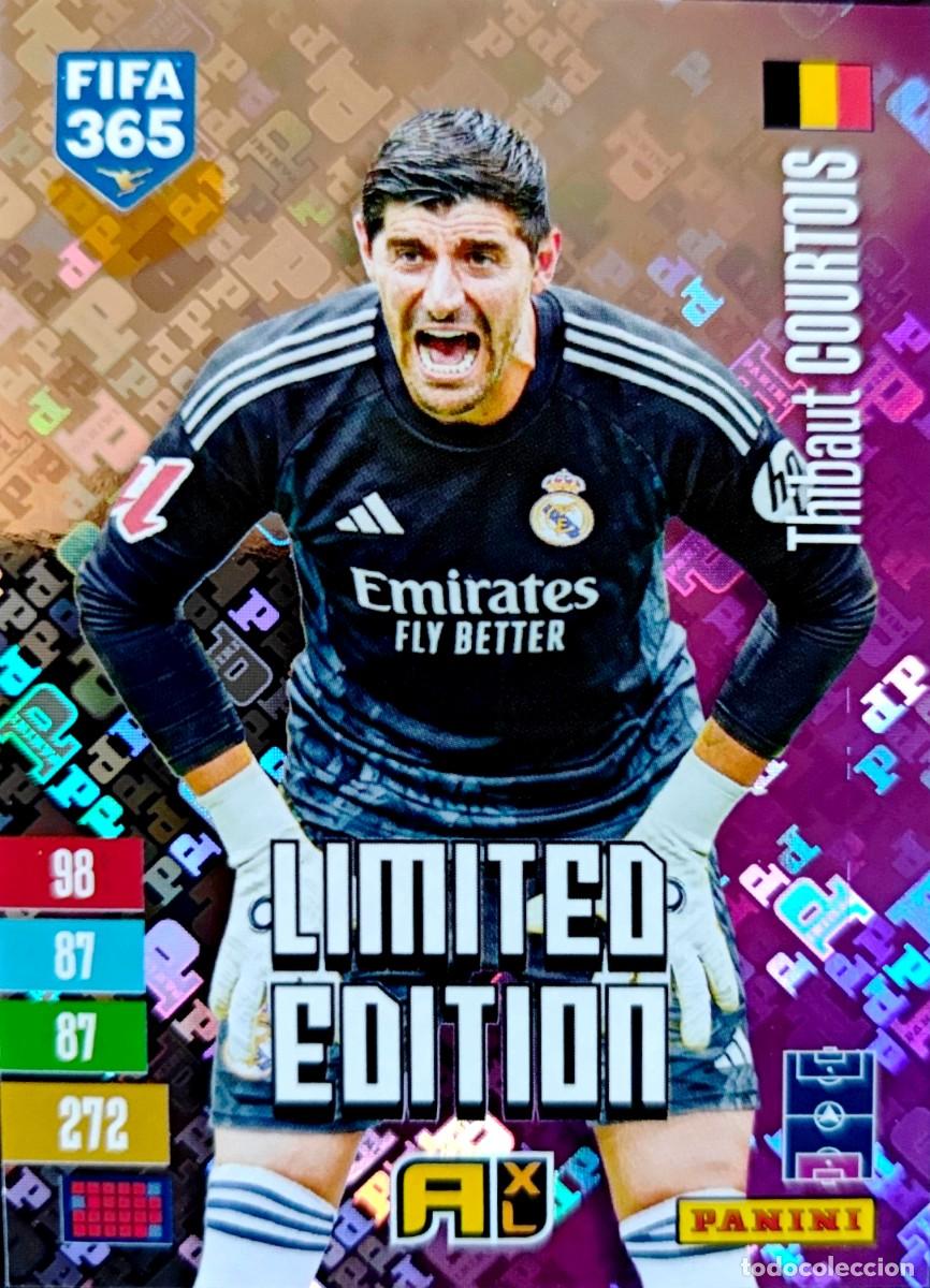 Cromos de f&uacute;tbol: Thibaut Courtois - Real Madrid - LIMITED EDITION - PANINI FIFA 365 2026 2027