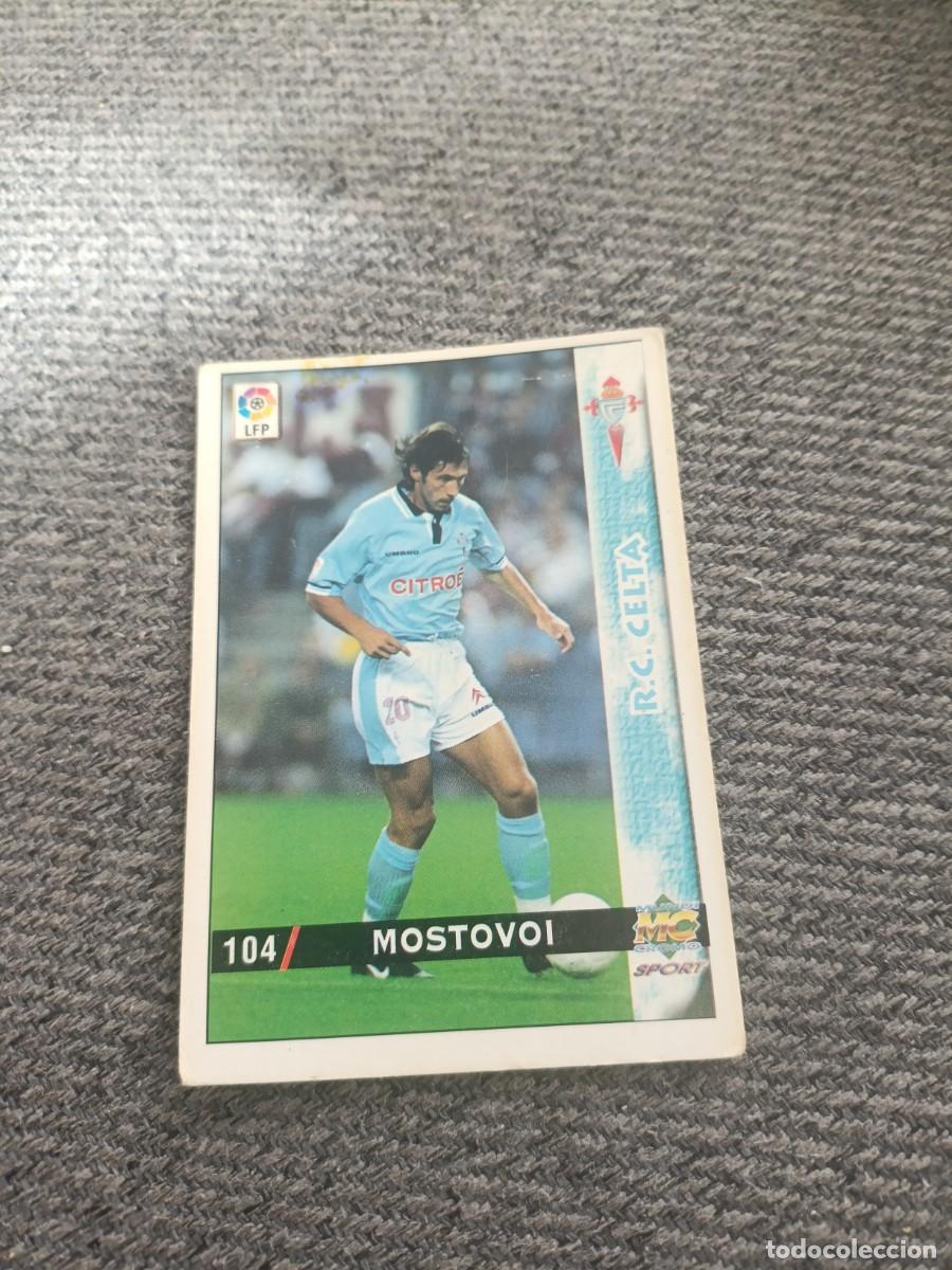 Cromos de f&uacute;tbol: Mostovoi Celta de Vigo mundicromo 98/99