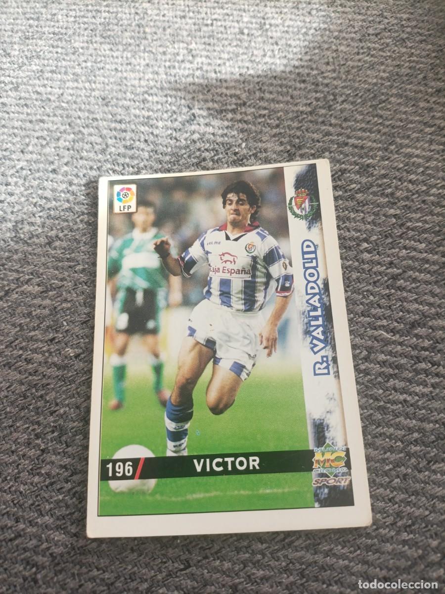 Cromos de f&uacute;tbol: V&iacute;ctor Valladolid Mundicromo 98/99