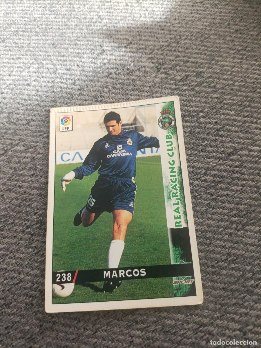 Cromos de f&uacute;tbol: Marcos Racing de Santander mundicromo 98/99