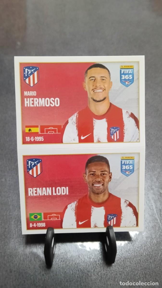 Cromos de Futebol: Fifa 365 2021 2022 Hermoso Renan Lodi 96 Atletico de Madrid Sin Pegar