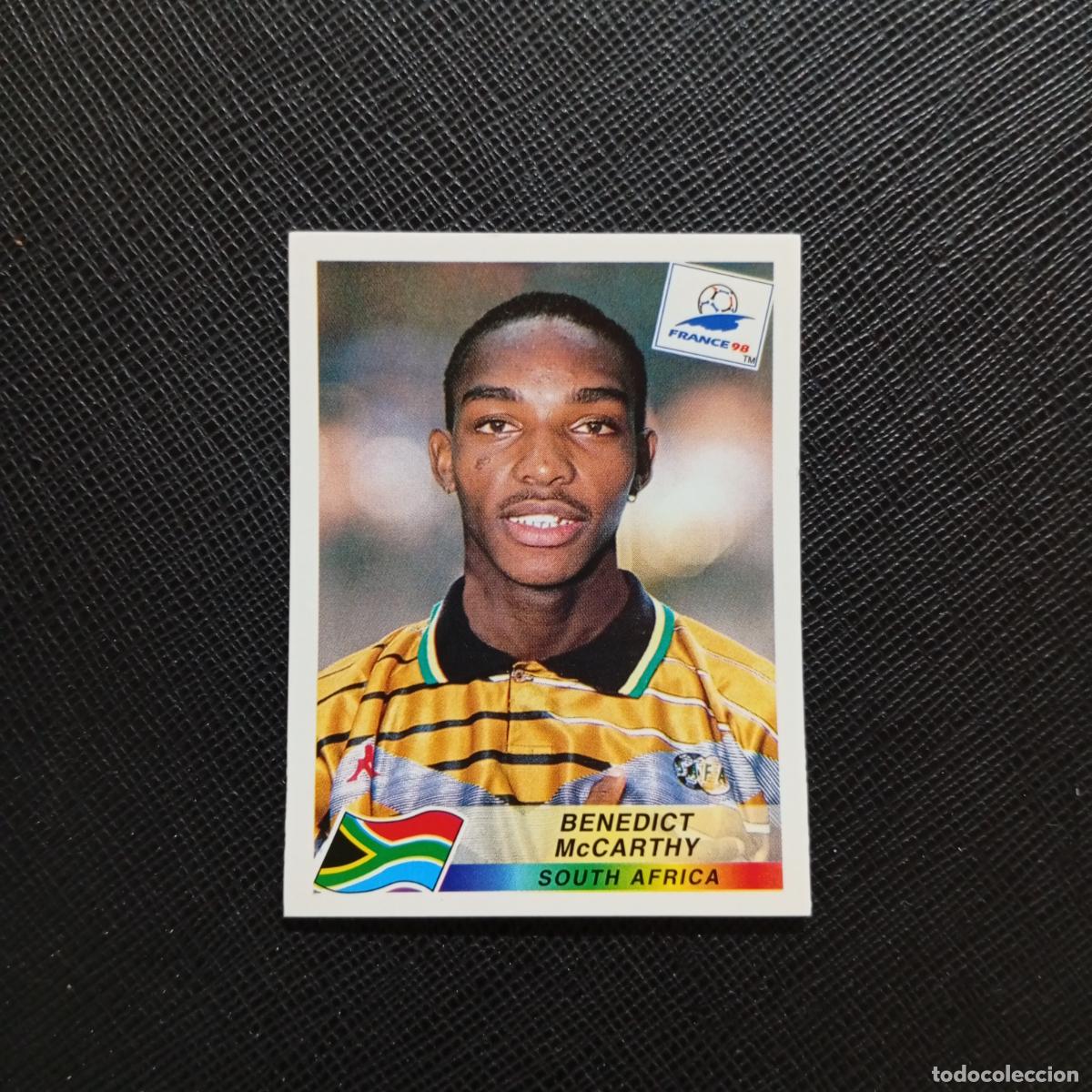 Cromos de Futebol: 190 McCARTHY SOUTH AFRICA PANINI 1998 MUNDIAL CROMO FUTBOL FRANCIA 98 - SIN PEGAR - A22 PG514