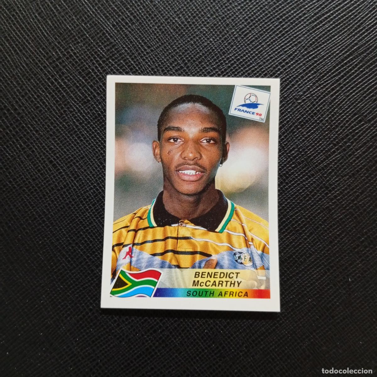 Cromos de Futebol: 190 McCARTHY SOUTH AFRICA PANINI 1998 MUNDIAL CROMO FUTBOL FRANCIA 98 - SIN PEGAR - A22 PG514 B