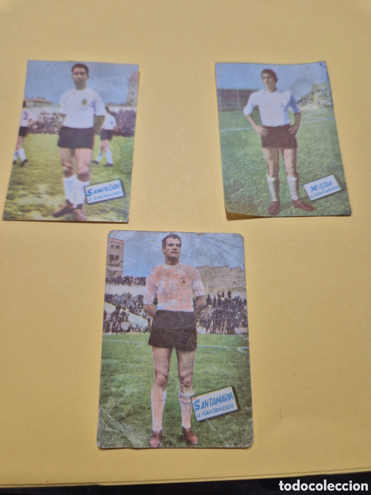 Cromos de Futebol: MIERA SANTAMARIA SAMPEDRO SANTANDER FHER DISGRA LIGA 1960 1961 60 61