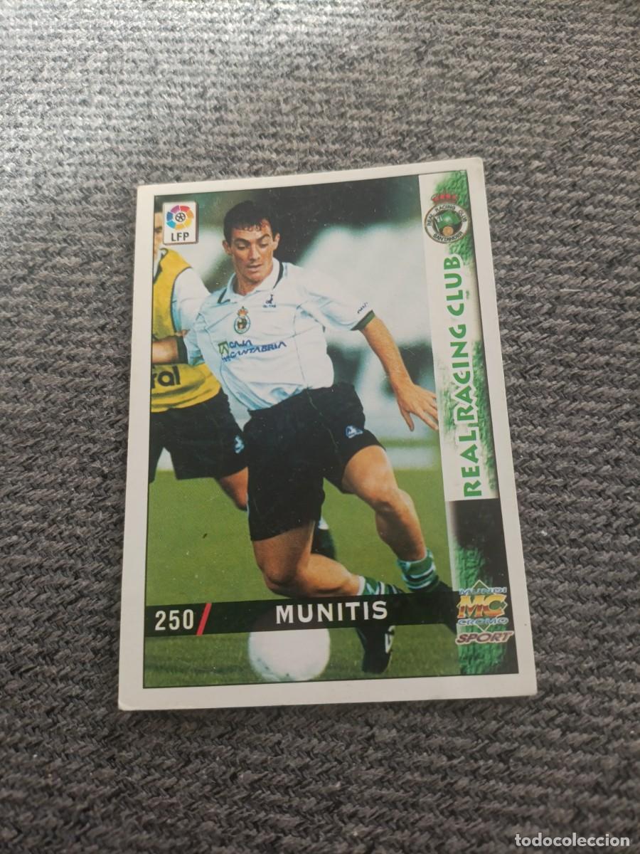 Figurine di Calcio: Munitis Racing de Santander mundicromo 98/99