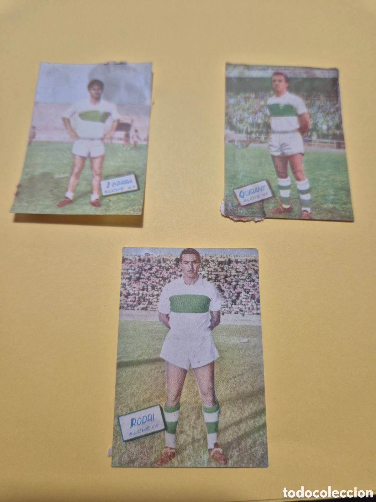 Figurine di Calcio: QUIRANT RODRI IBARRA ELCHE FHER DISGRA LIGA 1960 1961 60 61