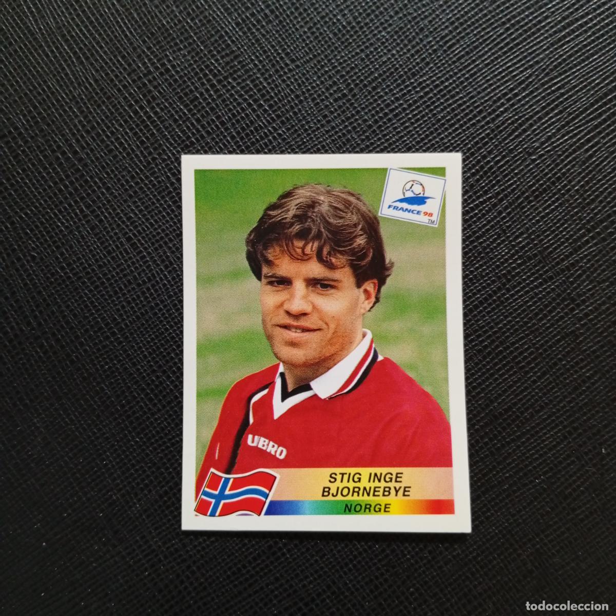 Cromos de f&uacute;tbol: 73 BJORNEBYE NORUEGA PANINI 1998 MUNDIAL CROMO FUTBOL FRANCIA 98 - SIN PEGAR - A22 PG532 B