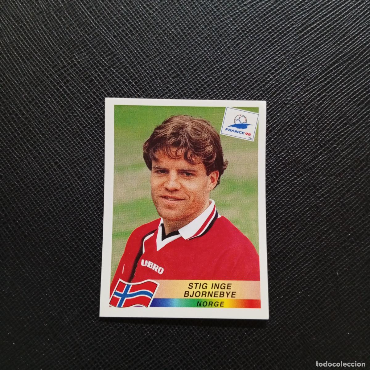Cromos de f&uacute;tbol: 73 BJORNEBYE NORUEGA PANINI 1998 MUNDIAL CROMO FUTBOL FRANCIA 98 - SIN PEGAR - A22 PG532
