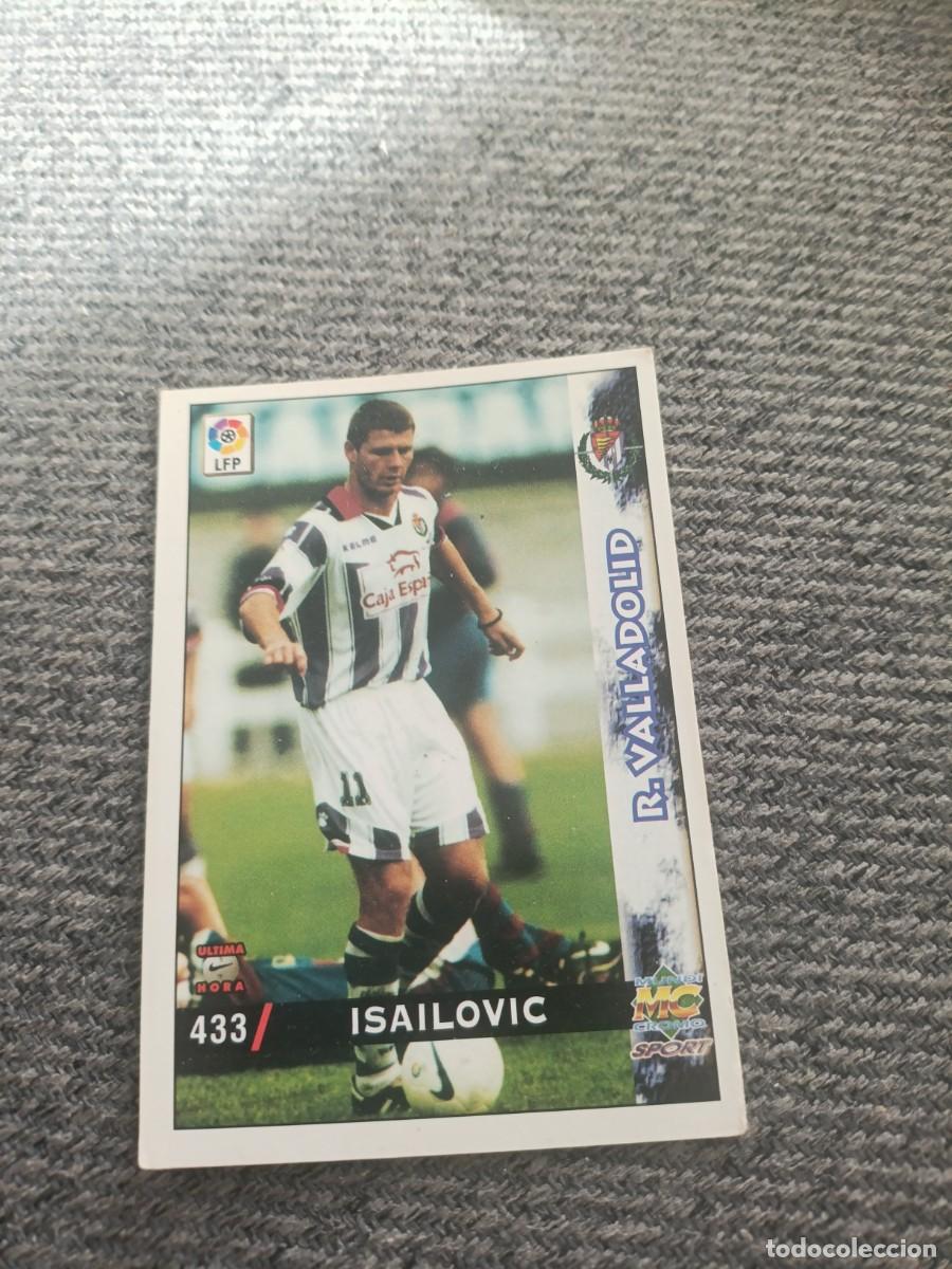 Cromos de f&uacute;tbol: Isailovic Valladolid Mundicromo 98/99