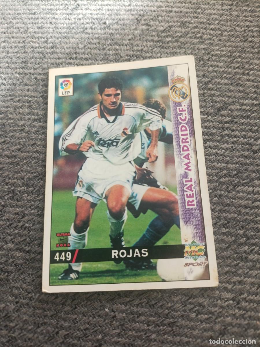 Cromos de f&uacute;tbol: Rojas Real Madrid mundicromo 98/99