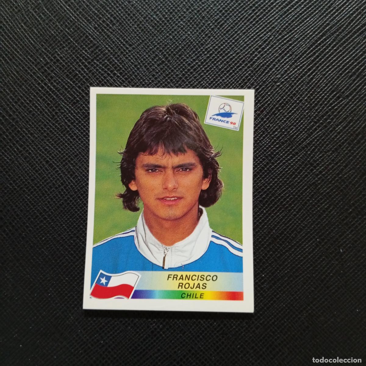 Cromos de f&uacute;tbol: 106 FRANCISCO ROJAS CHILE PANINI 1998 MUNDIAL CROMO FUTBOL FRANCIA 98 - SIN PEGAR - A26 PG4