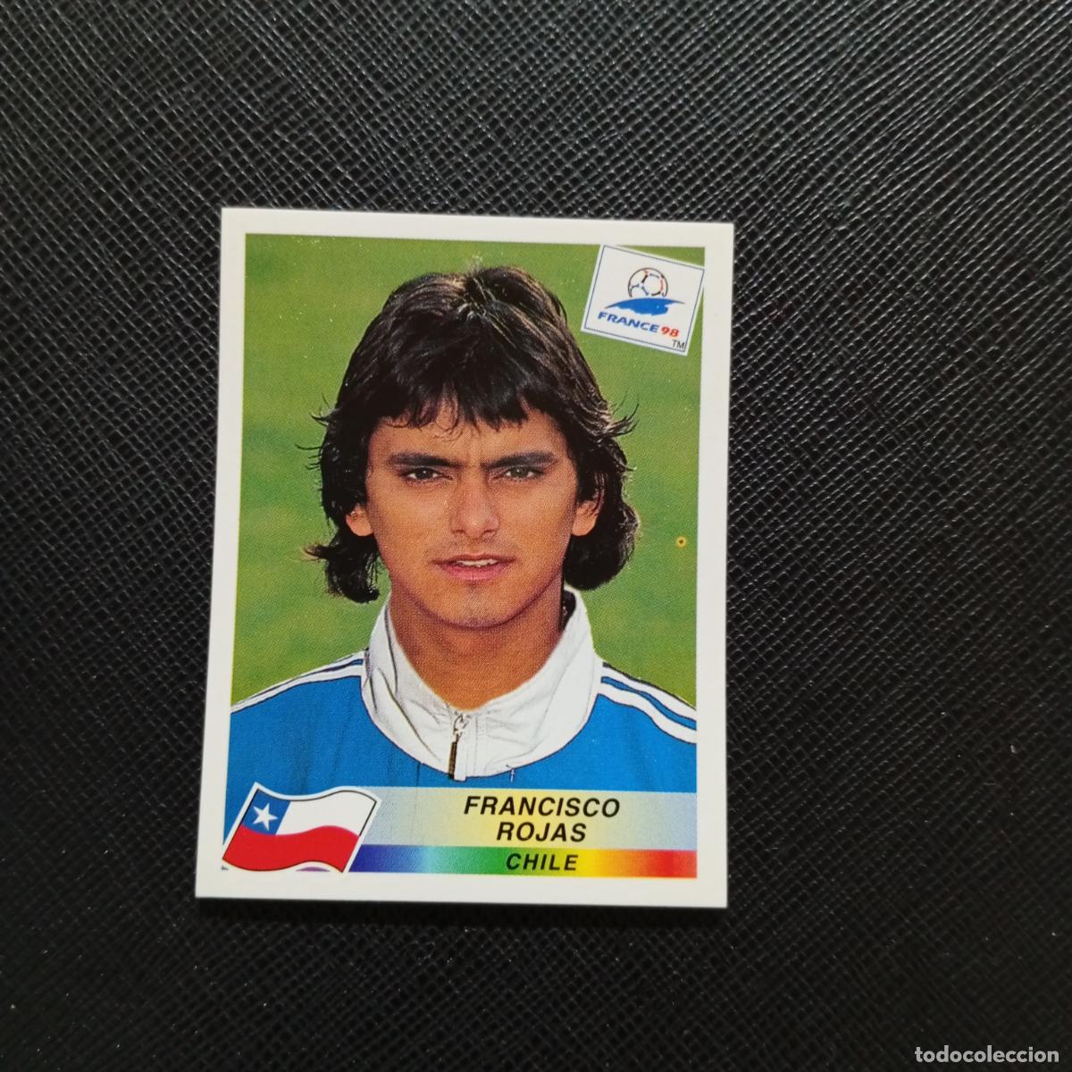 Cromos de f&uacute;tbol: 106 FRANCISCO ROJAS CHILE PANINI 1998 MUNDIAL CROMO FUTBOL FRANCIA 98 - SIN PEGAR - A26 PG2