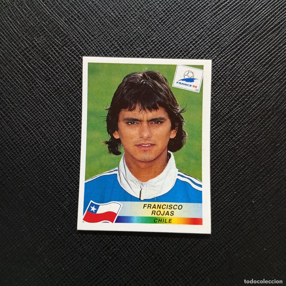 Cromos de f&uacute;tbol: 106 FRANCISCO ROJAS CHILE PANINI 1998 MUNDIAL CROMO FUTBOL FRANCIA 98 - SIN PEGAR - A26 PG2 B
