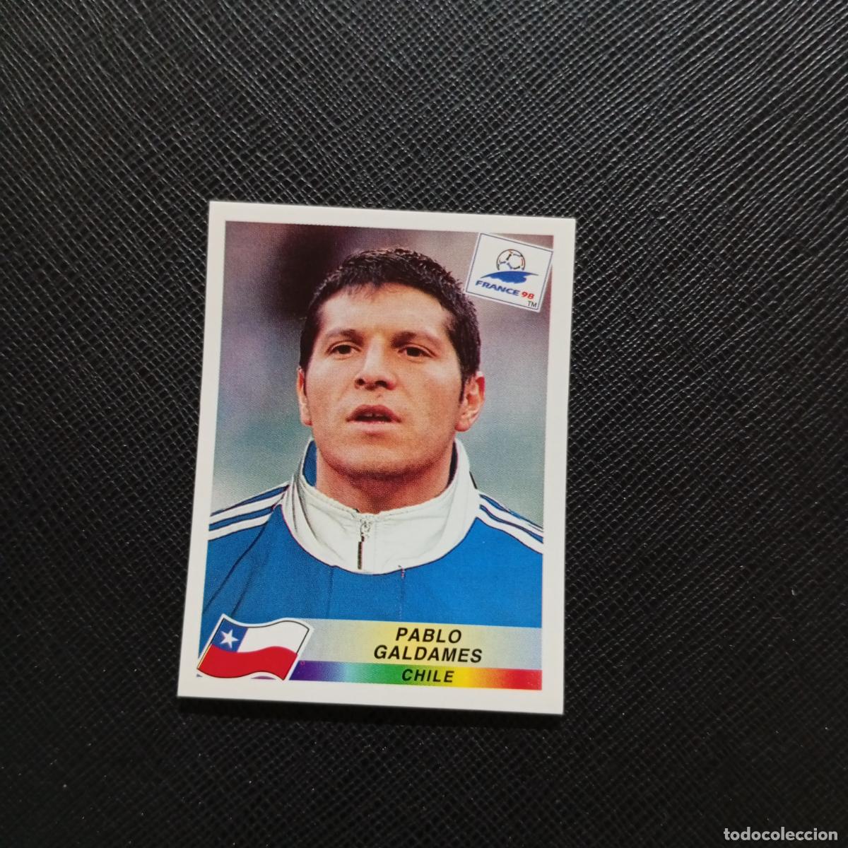 Cromos de f&uacute;tbol: 115 PABLO GALDAMES CHILE PANINI 1998 MUNDIAL CROMO FUTBOL FRANCIA 98 - SIN PEGAR - A26 PG11
