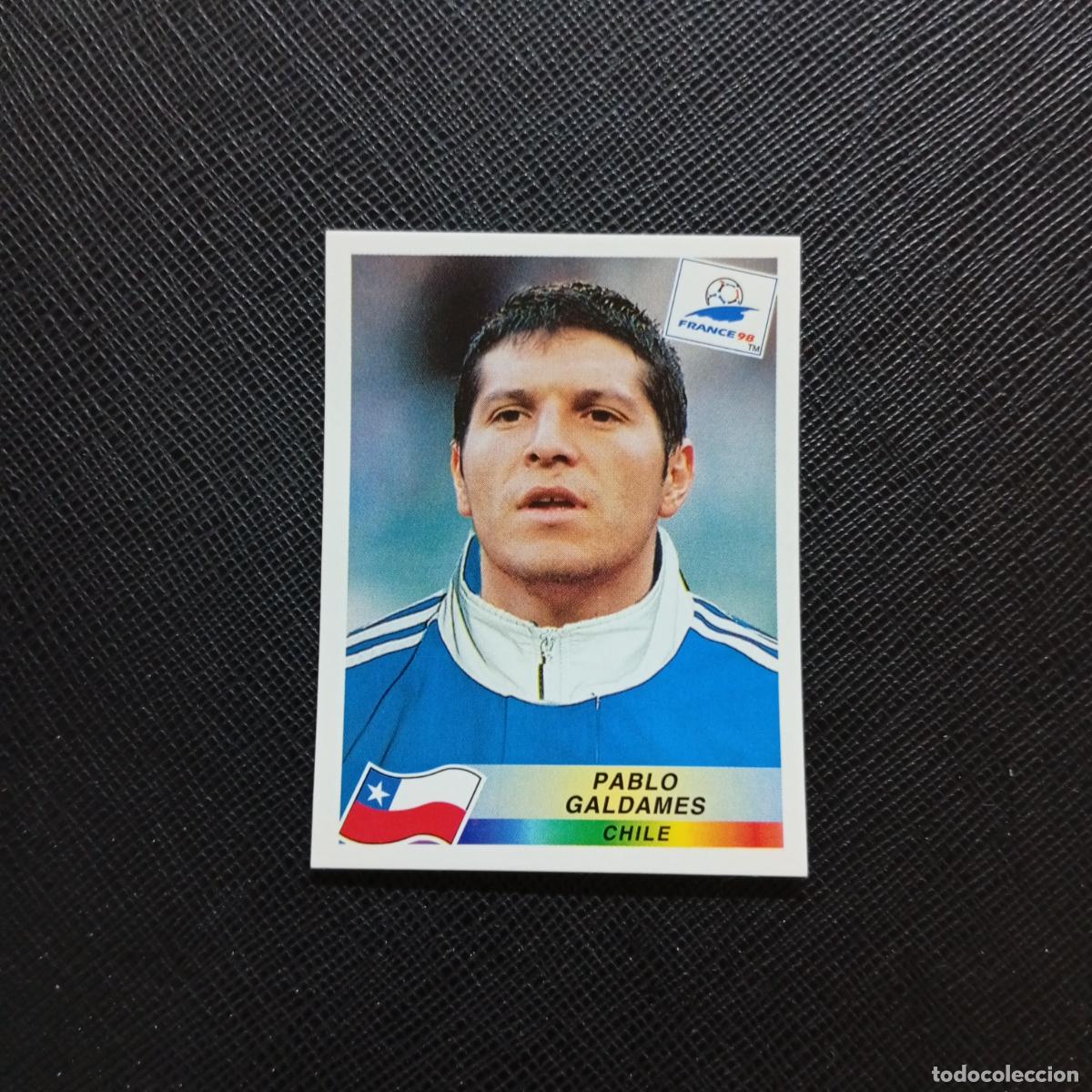Cromos de f&uacute;tbol: 115 PABLO GALDAMES CHILE PANINI 1998 MUNDIAL CROMO FUTBOL FRANCIA 98 - SIN PEGAR - A26 PG11 B