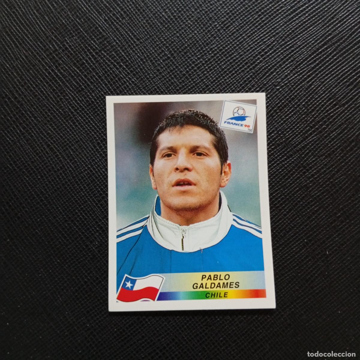 Cromos de f&uacute;tbol: 115 PABLO GALDAMES CHILE PANINI 1998 MUNDIAL CROMO FUTBOL FRANCIA 98 - SIN PEGAR - A26 PG12 B