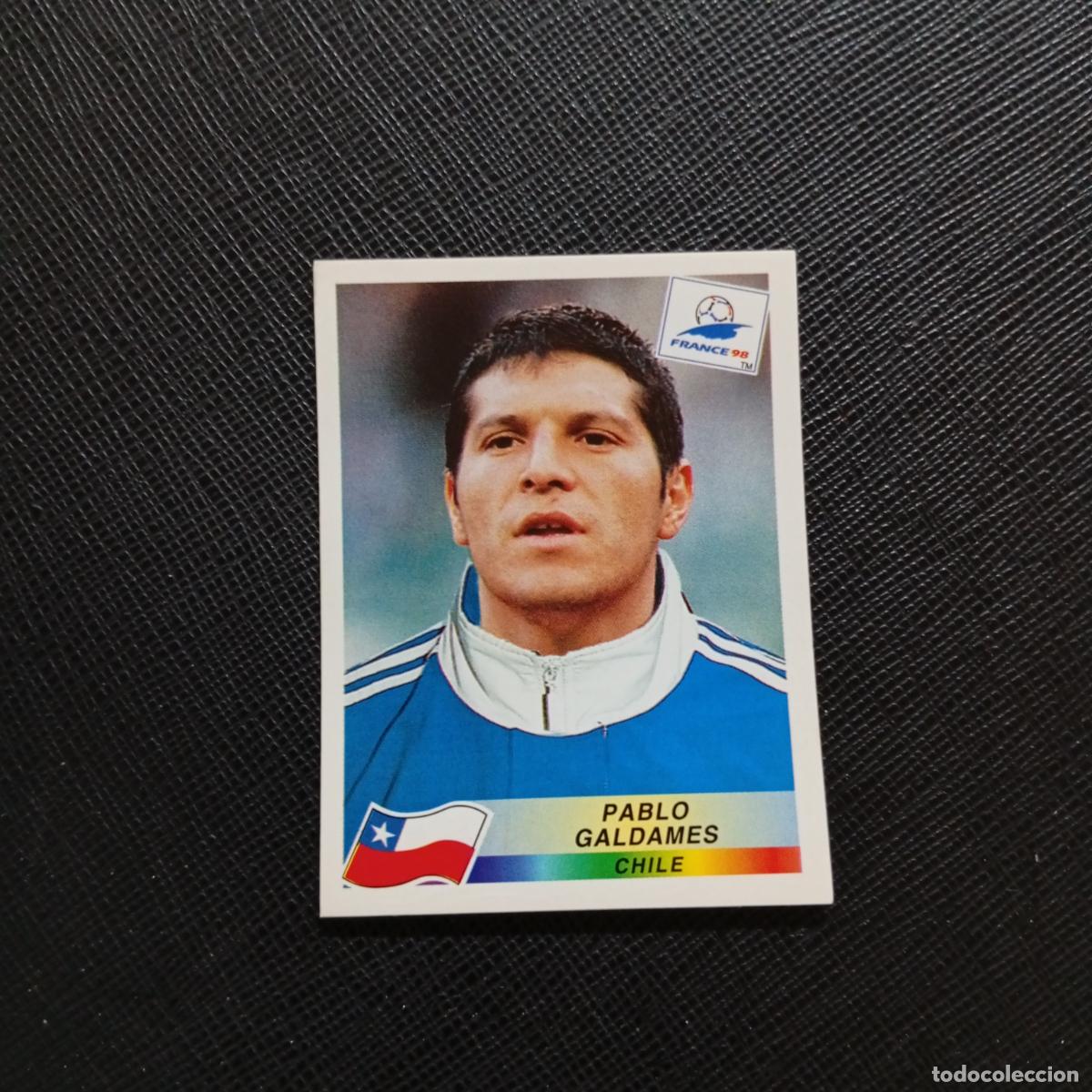 Cromos de f&uacute;tbol: 115 PABLO GALDAMES CHILE PANINI 1998 MUNDIAL CROMO FUTBOL FRANCIA 98 - SIN PEGAR - A26 PG14