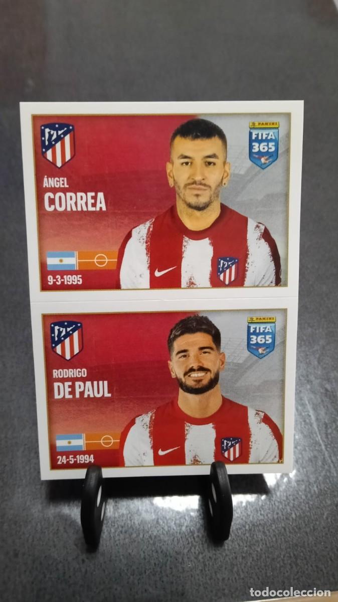 Cromos de f&uacute;tbol: Fifa 365 2021 2022 Correa De Paul 99 Atletico de Madrid Sin Pegar