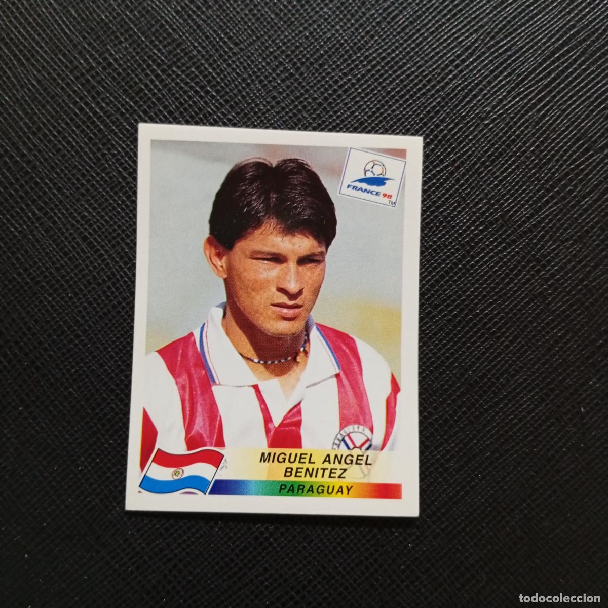 Cromos de f&uacute;tbol: 275 BENITEZ PARAGUAY PANINI 1998 MUNDIAL CROMO FUTBOL FRANCIA 98 - SIN PEGAR - A26 PG18