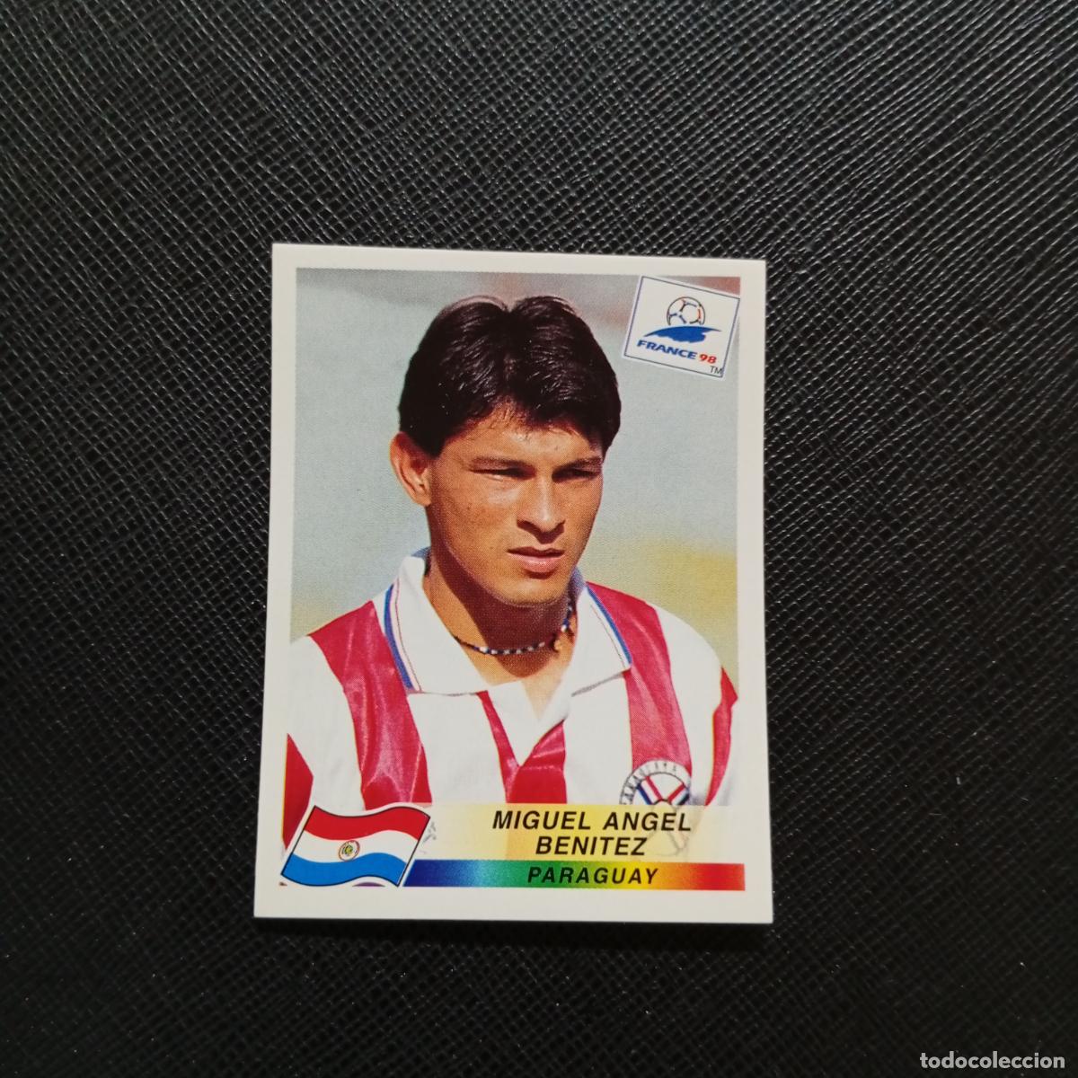 Cromos de f&uacute;tbol: 275 BENITEZ PARAGUAY PANINI 1998 MUNDIAL CROMO FUTBOL FRANCIA 98 - SIN PEGAR - A26 PG18 B