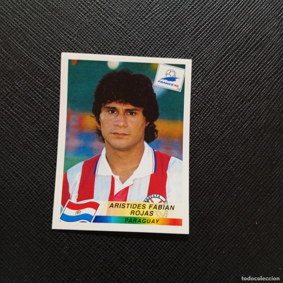Cromos de f&uacute;tbol: 278 ROJAS PARAGUAY PANINI 1998 MUNDIAL CROMO FUTBOL FRANCIA 98 - SIN PEGAR - A26 PG20