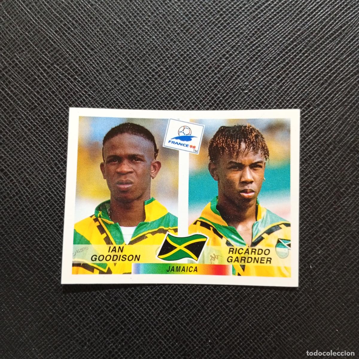 Cromos de f&uacute;tbol: 556 JAMAICA ALINEACION PANINI 1998 MUNDIAL CROMO FUTBOL FRANCIA 98 - SIN PEGAR - A26 PG24