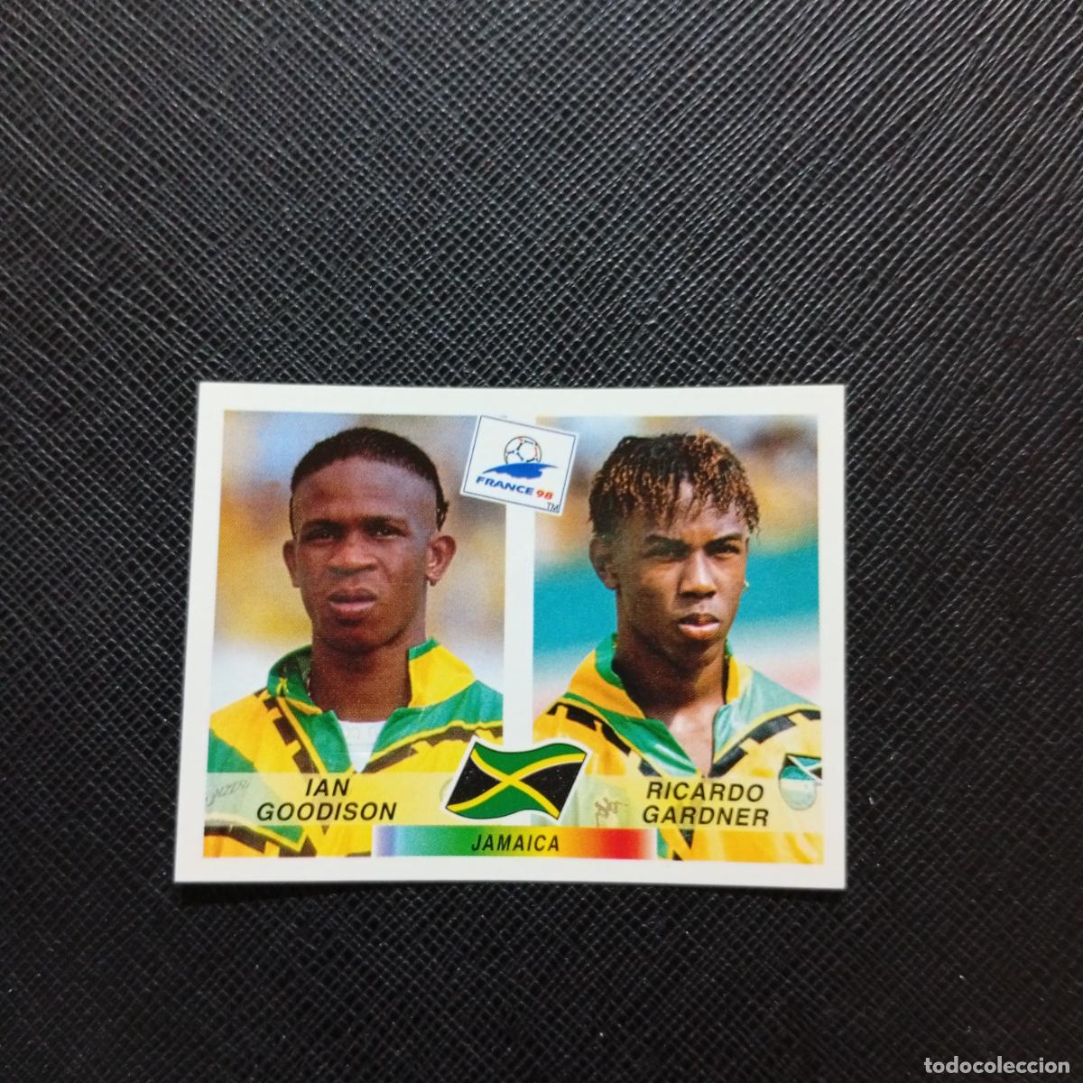 Cromos de f&uacute;tbol: 556 JAMAICA ALINEACION PANINI 1998 MUNDIAL CROMO FUTBOL FRANCIA 98 - SIN PEGAR - A26 PG24 B