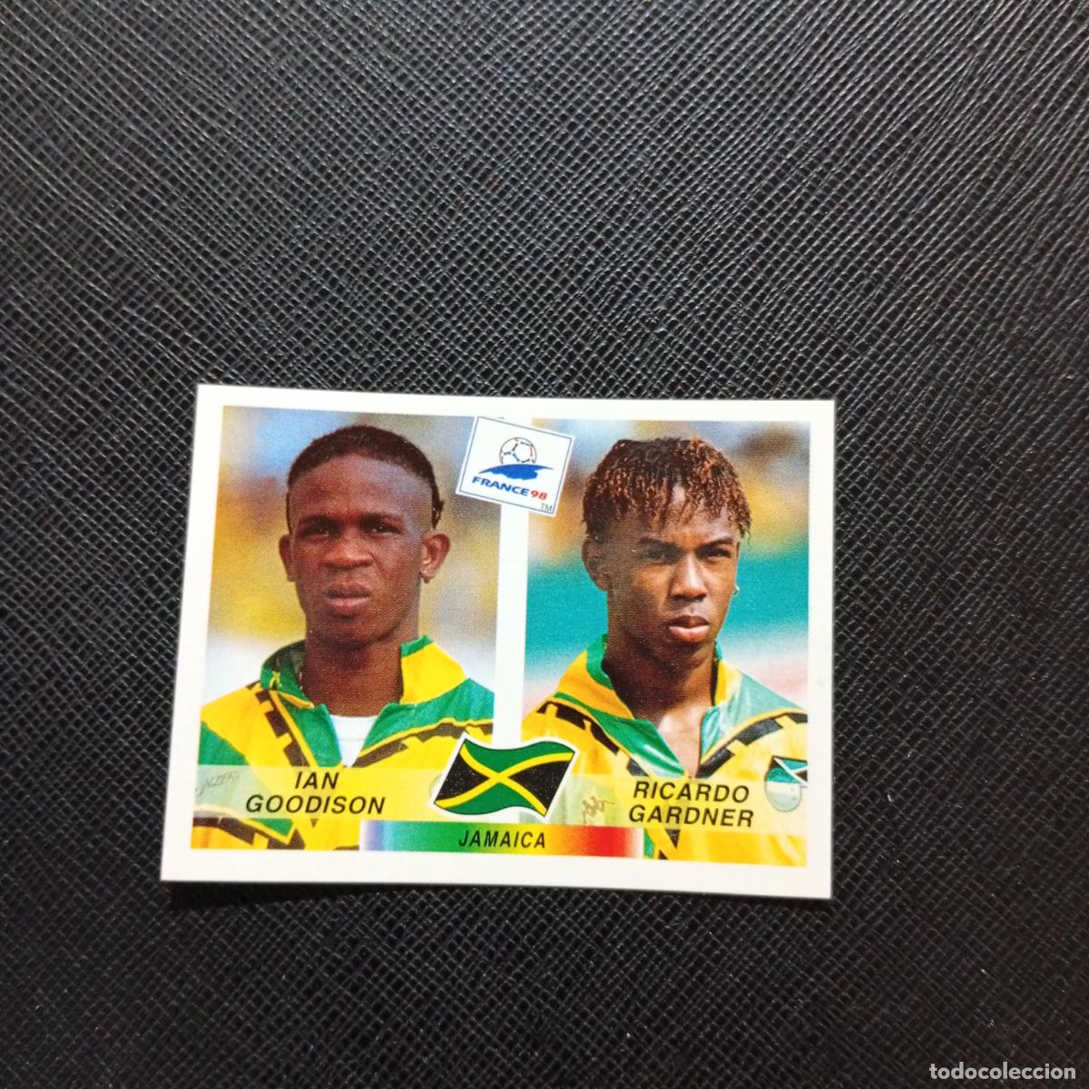 Cromos de f&uacute;tbol: 556 JAMAICA ALINEACION PANINI 1998 MUNDIAL CROMO FUTBOL FRANCIA 98 - SIN PEGAR - A26 PG32