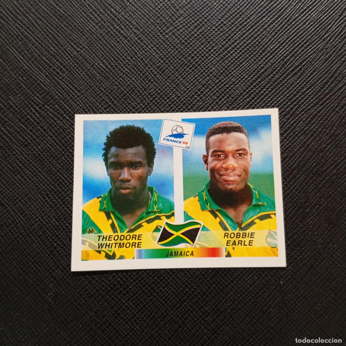 Cromos de f&uacute;tbol: 558 JAMAICA PANINI 1998 MUNDIAL CROMO FUTBOL FRANCIA 98 - SIN PEGAR - A26 PG34