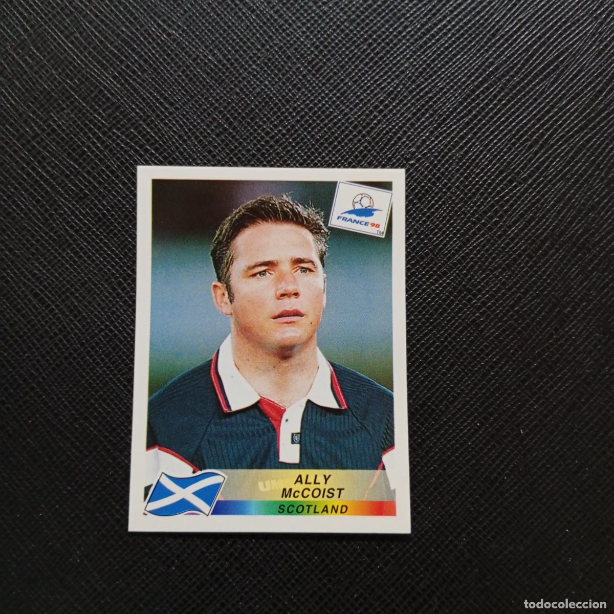 Cromos de f&uacute;tbol: 45 ALLY McCOIST ESCOCIA PANINI 1998 MUNDIAL CROMO FUTBOL FRANCIA 98 - SIN PEGAR - A26 PG39