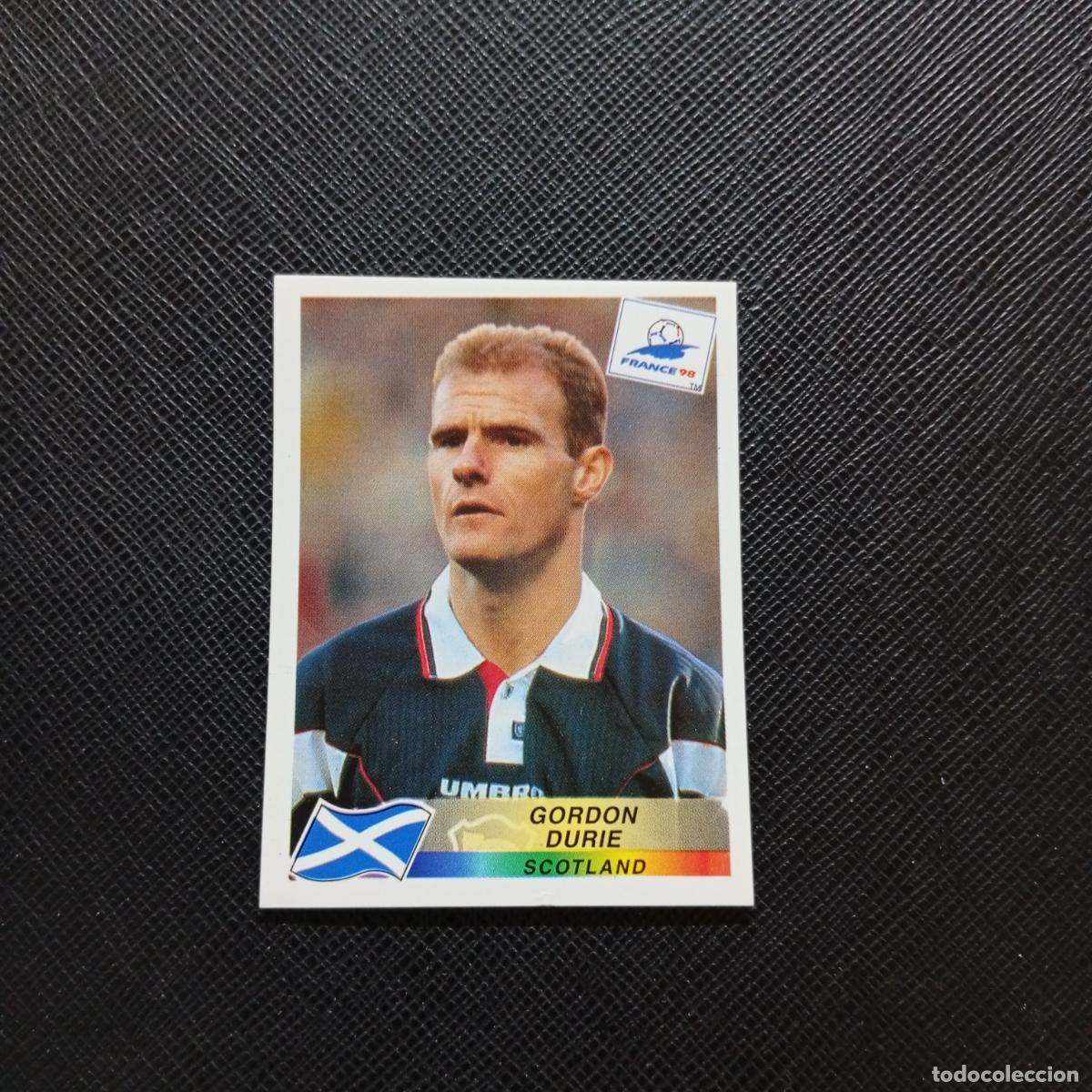 Cromos de f&uacute;tbol: 46 GORDON DURIE ESCOCIA PANINI 1998 MUNDIAL CROMO FUTBOL FRANCIA 98 - SIN PEGAR - A26 PG39