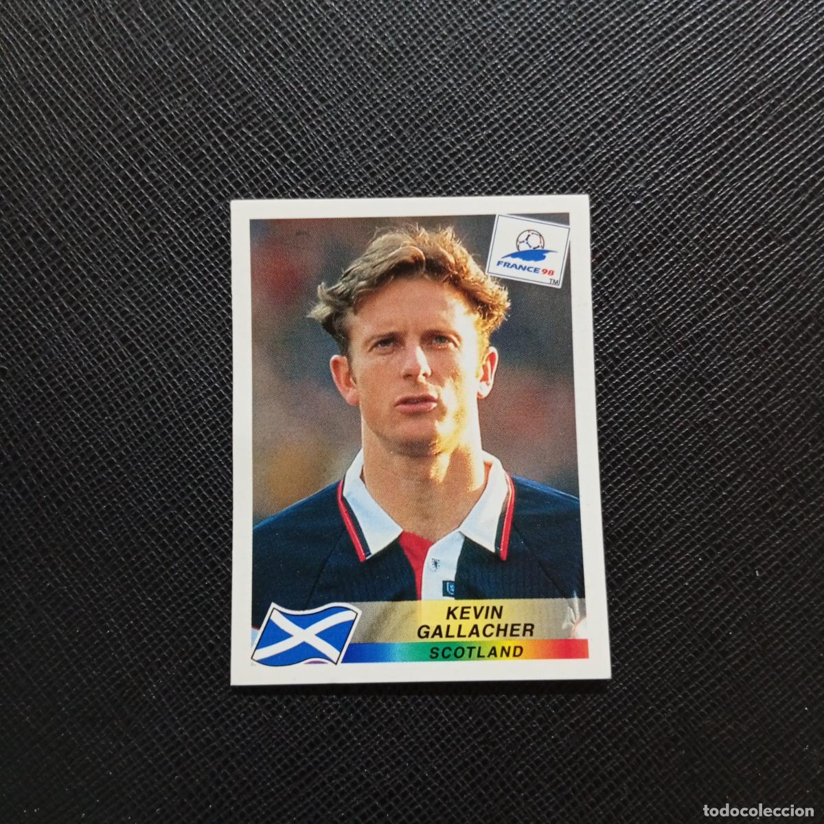 Cromos de f&uacute;tbol: 47 KEVIN GALLACHER ESCOCIA PANINI 1998 MUNDIAL CROMO FUTBOL FRANCIA 98 - SIN PEGAR - A26 PG39