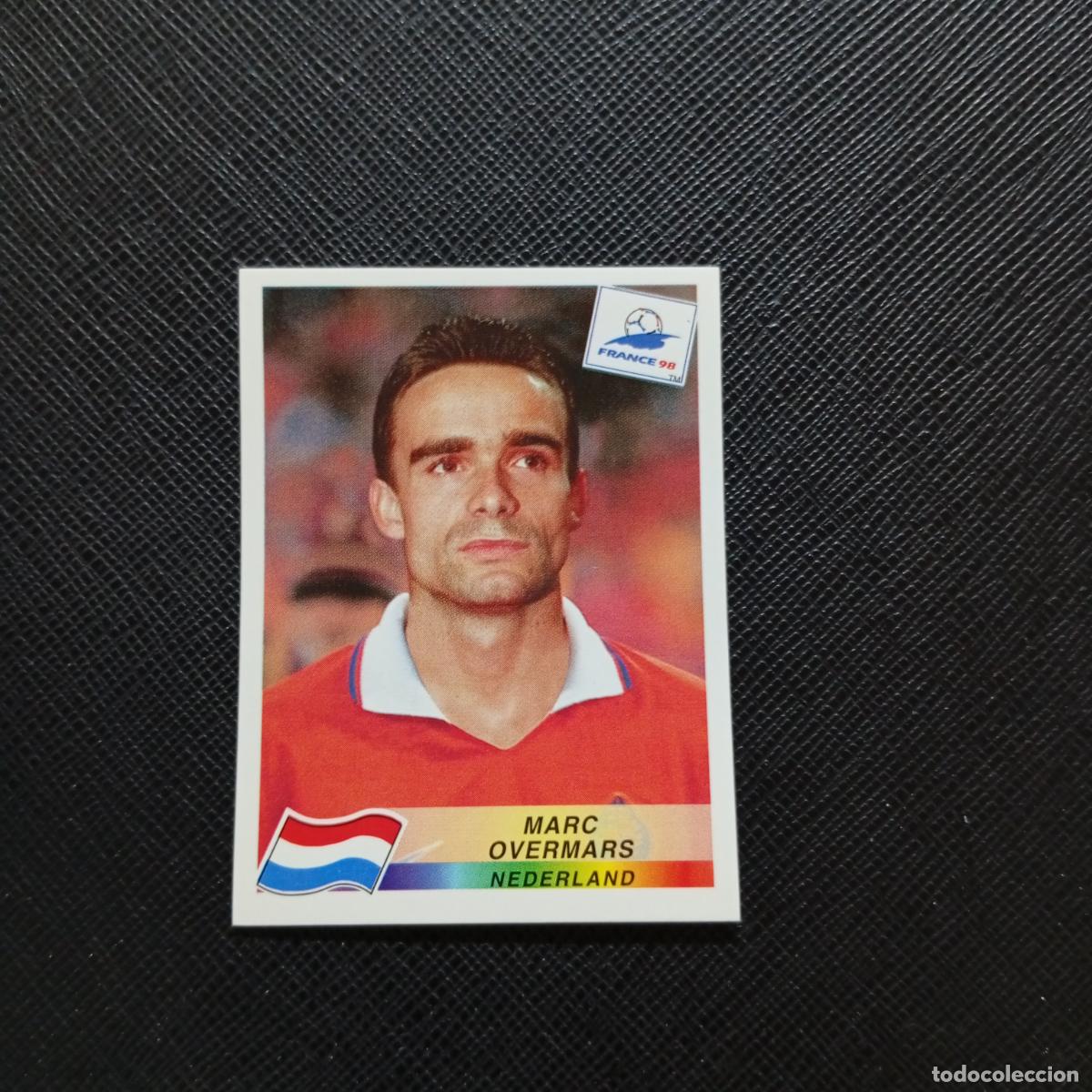 Figurine di Calcio: 315 OVERMARS HOLANDA PANINI 1998 MUNDIAL CROMO FUTBOL FRANCIA 98 - SIN PEGAR - A26 PG44 B