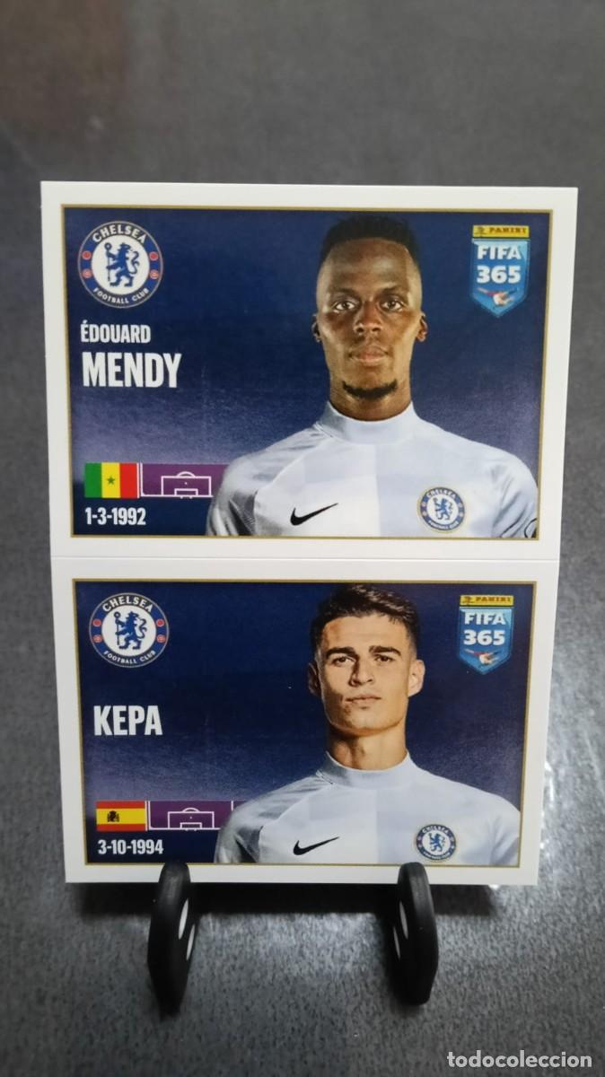Cromos de f&uacute;tbol: Fifa 365 2021 2022 Mendy Kepa 34 Chelsea Sin Pegar
