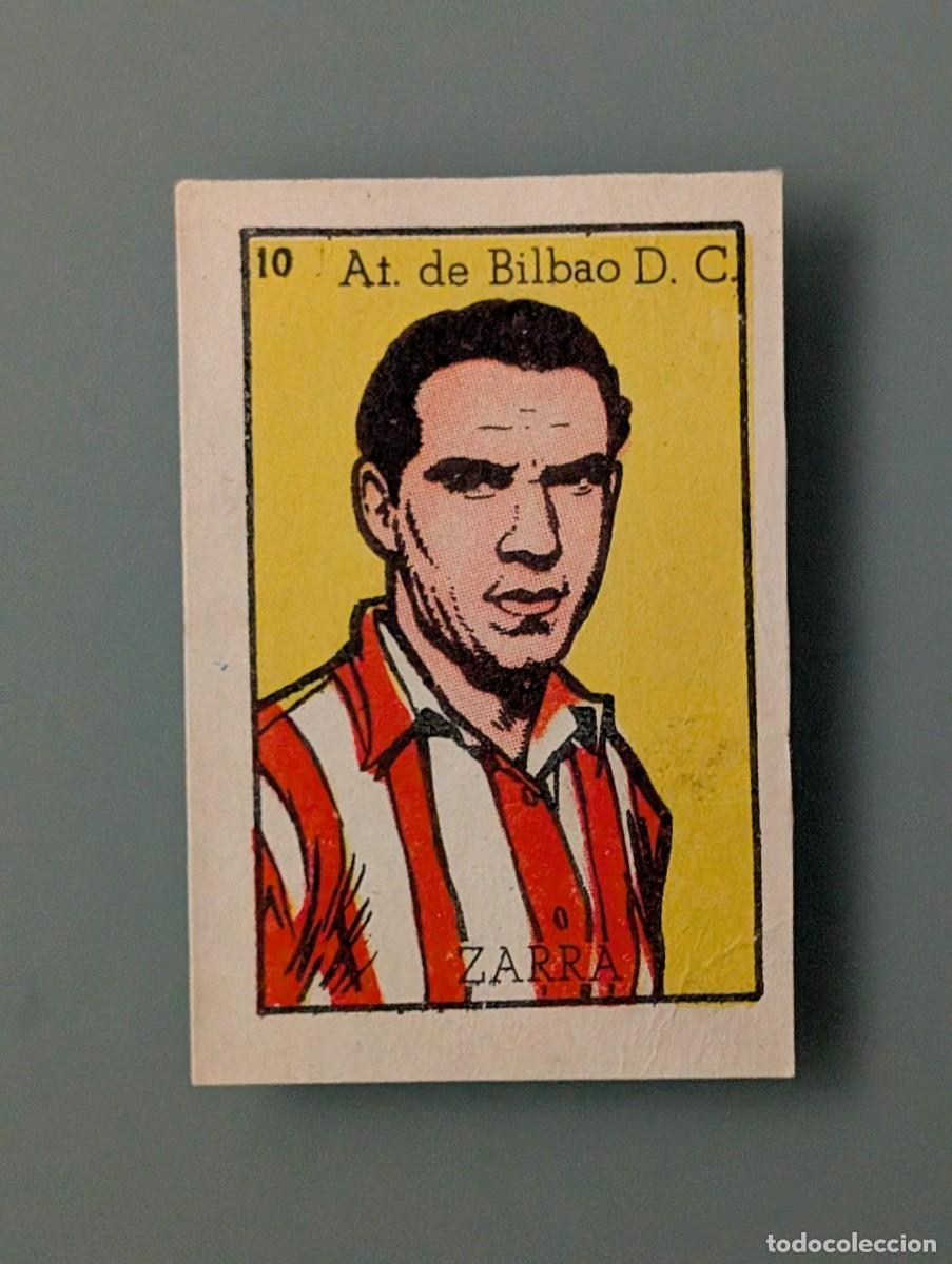 Cromos de f&uacute;tbol: CROMO NUEVO MINT CARD ZARRA ATHLETIC BILBAO TOP STAR ASES DL FUTBOL 1943 1944 43-44 BRUGUERA VIZCAYA