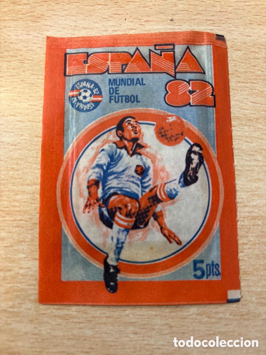 Cromos de f&uacute;tbol: Sobre vac&iacute;o Ed. Fher Mundial de F&uacute;tbol Espa&ntilde;a 82