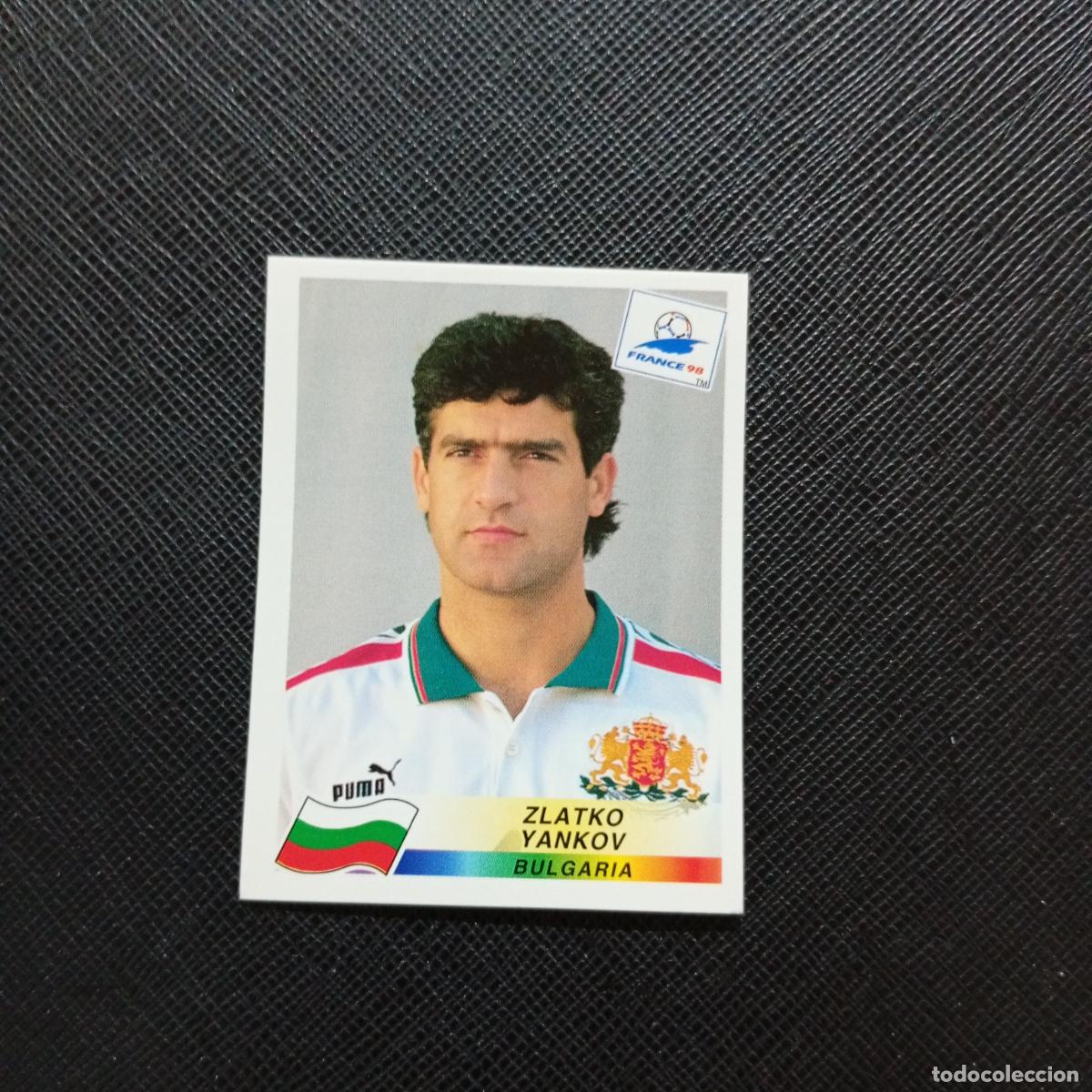 Cromos de f&uacute;tbol: 290 ZLATOK YANKOV BULGARIA PANINI 1998 MUNDIAL CROMO FUTBOL FRANCIA 98 - SIN PEGAR - A26 PG48